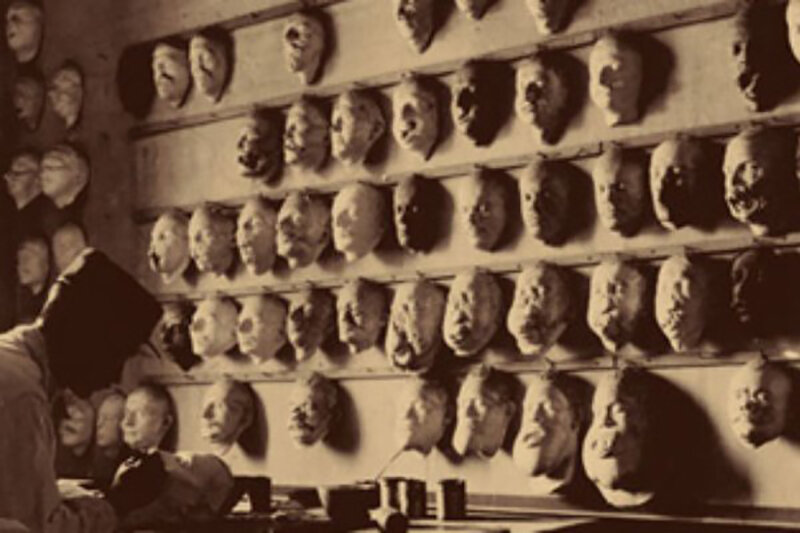 Слепки изувеченных лиц / Archives of American Art, SI