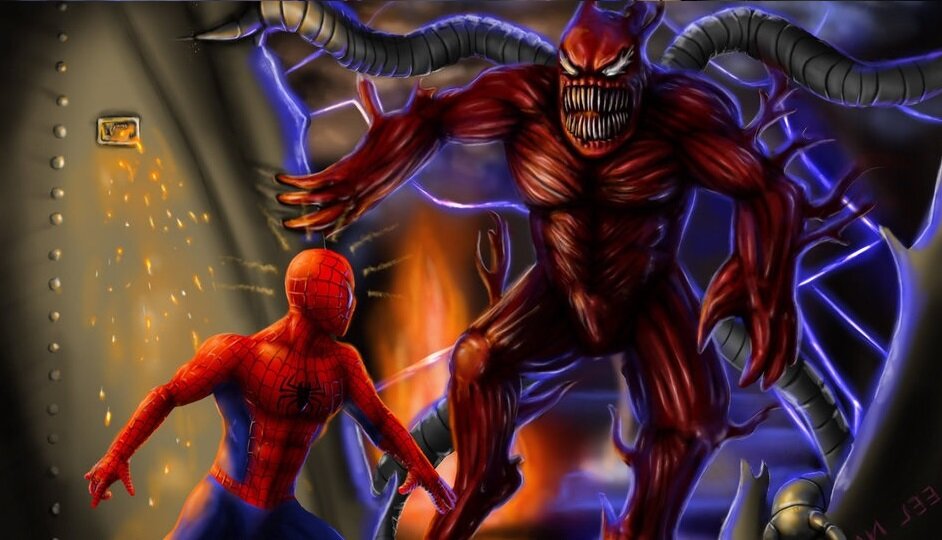 Монстр Октавиус (Monster Ock) фан арт по игре Spider-Man 2000