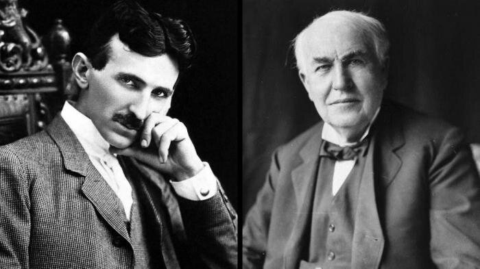 Никола Тесла, Томас Эдисон - эти имена у всех на слуху. Тесла изобрел переменный ток, Эдисон - постоянный и лампу накаливания - вот общеизвестные факты.