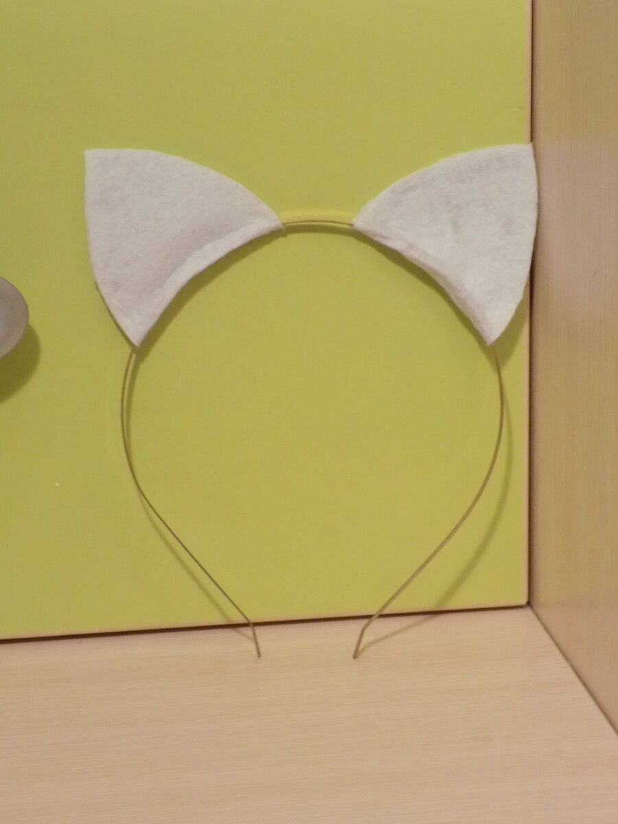 Ободок аниме Ушки кошки лисы уши кошачьи