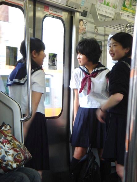 Японские школьницы. Фото: www.imagenesmy.com