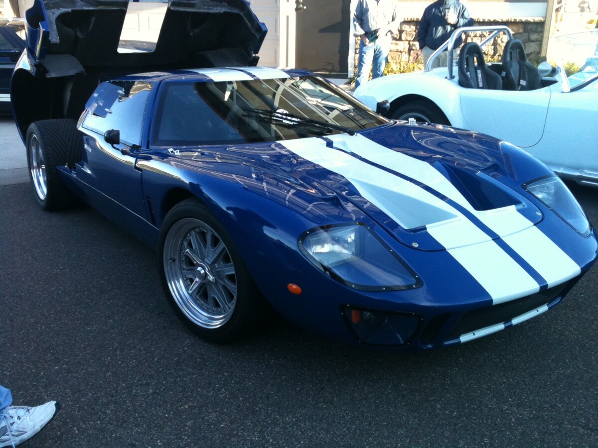 Gt40 Kit car Blue