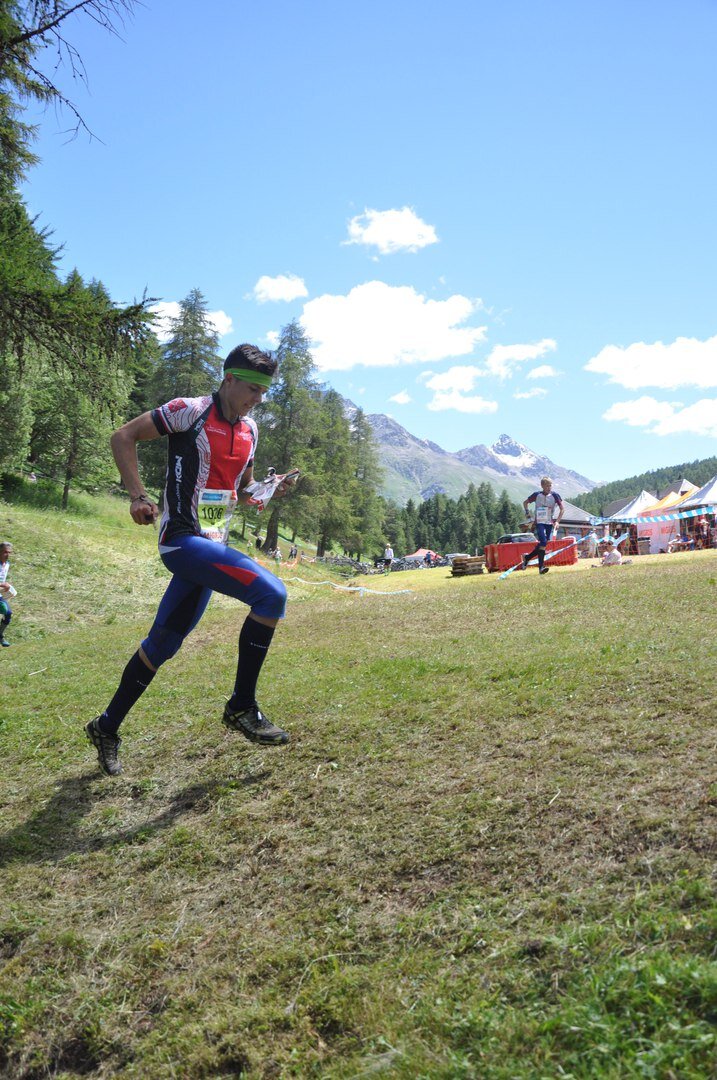 На многодневке  Swiss orienteering week