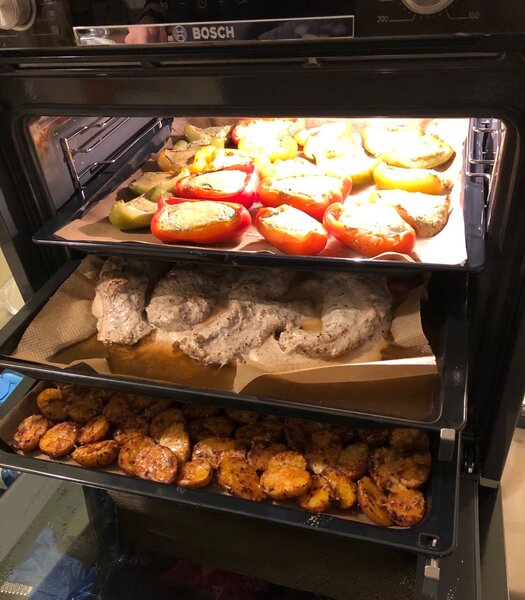 Три блюда за один раз!