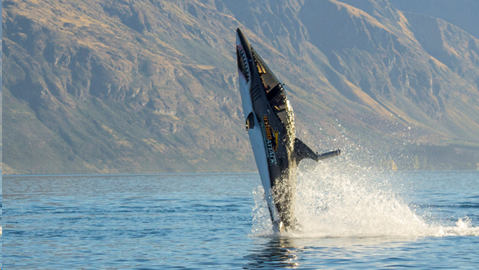 Фото: Акробатические элементы в исполнении Seabreacher X (С) bookme.co.nz