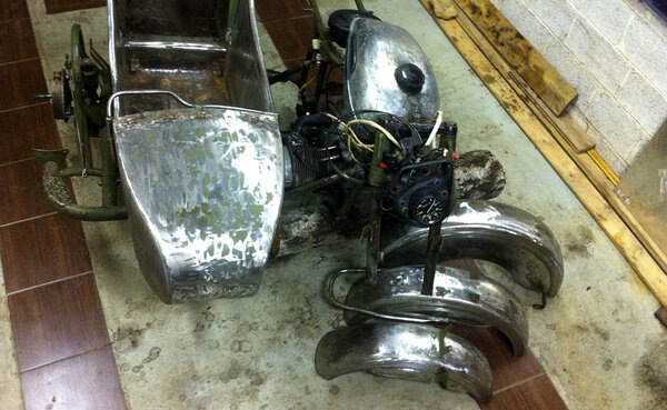 Детальки блестят и ждут грунтовки