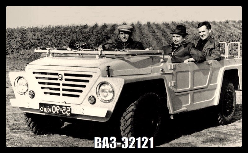 ВАЗ-2121Э на дорожных испытаниях