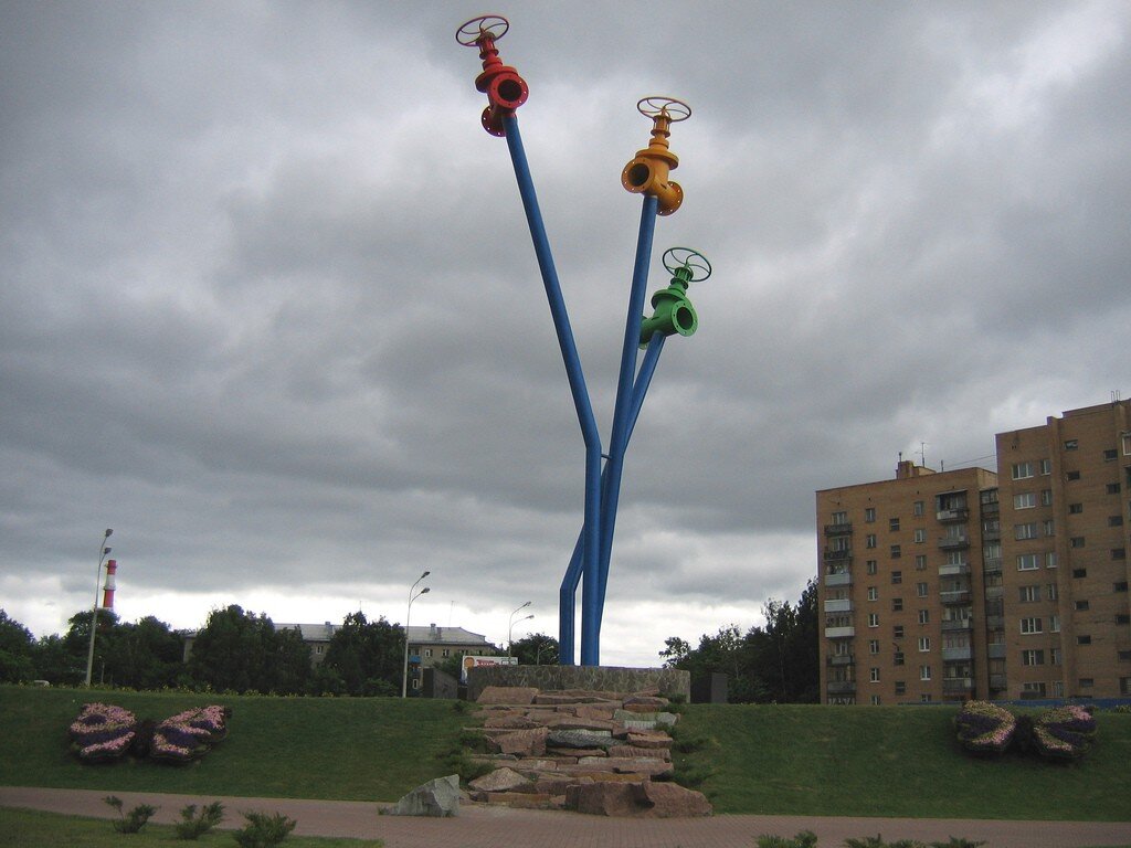 Памятник Мытищинскому водопроводу.