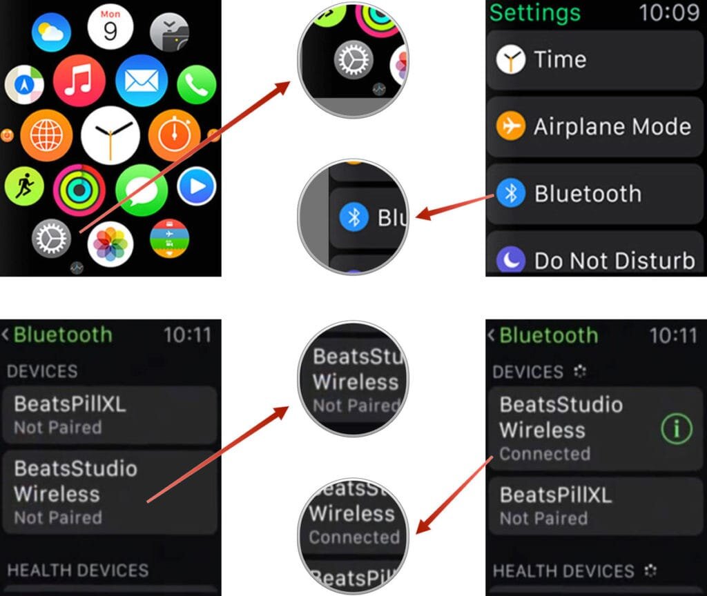 Режим bluetooth. Блютуз на часах Apple watch. Режимы Bluetooth-устройств. Как включить блютуз на Эппл вотч. Блютуз на Эппл вотч 7.