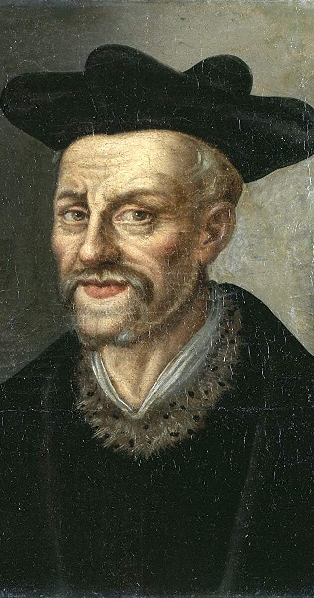 Франсуа Рабле )1494 - 1553), французский писатель, сатирик. Портрет неизвестного художника
