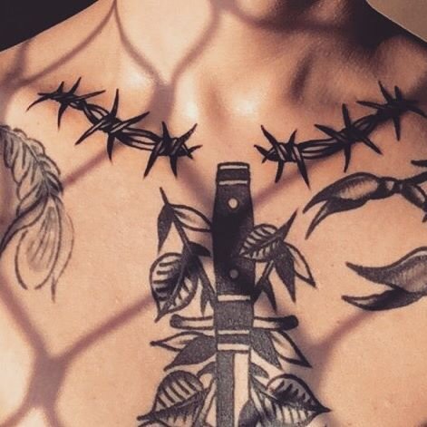 Какое значение имеет тюремная татуировка «Колючая проволока»