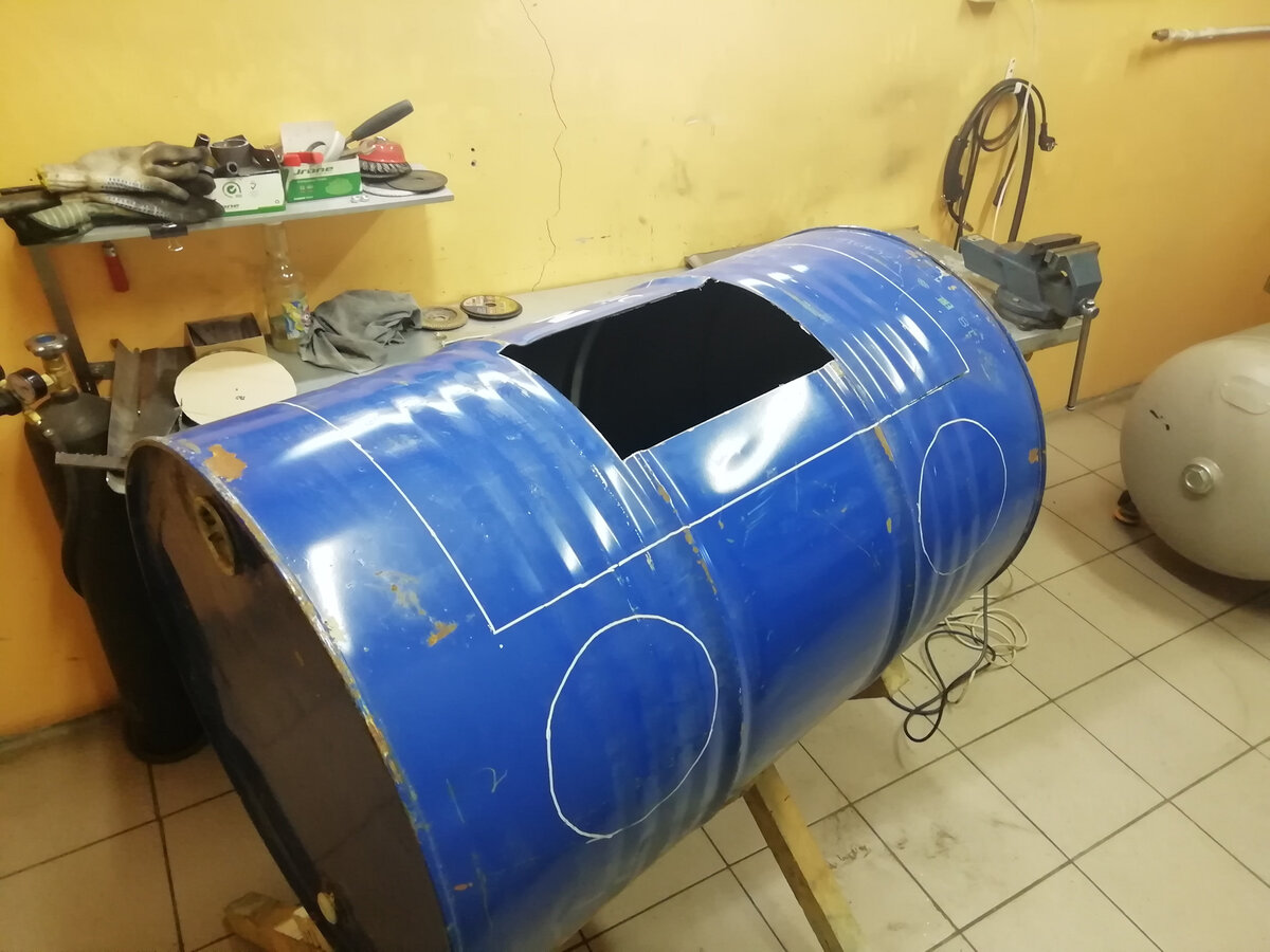 Разметка, распилка