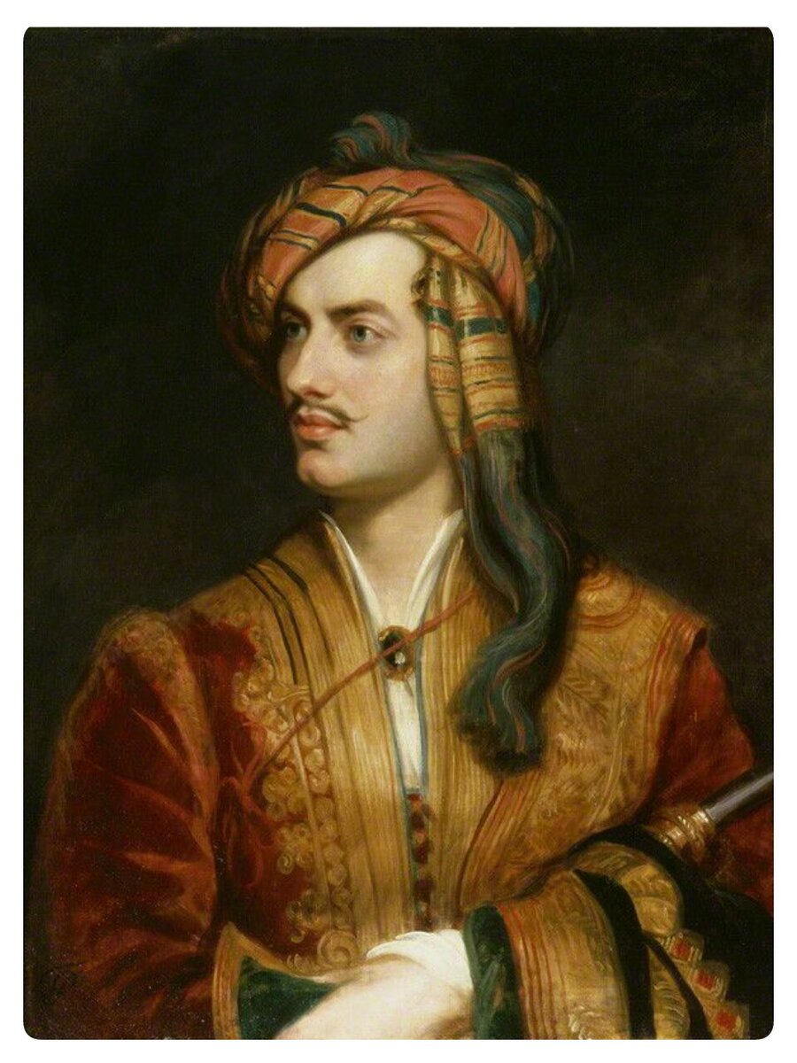 Томас Филипс. Портрет лорда Байрона в греческом костюме