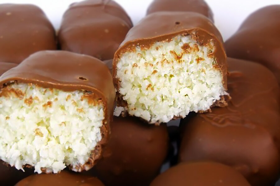 Как приготовить шоколадный батончик "Баунти" в домашних условиях?