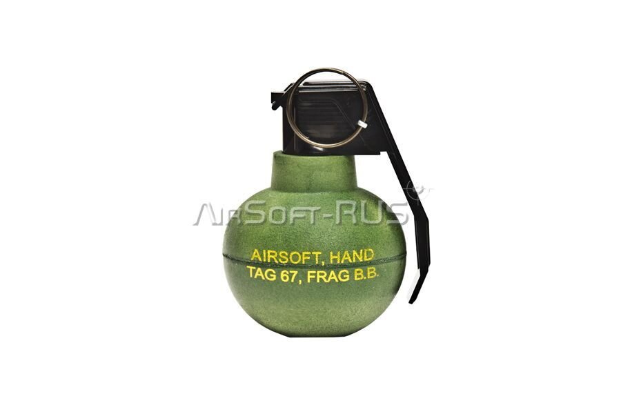 Пример осколочной гранаты