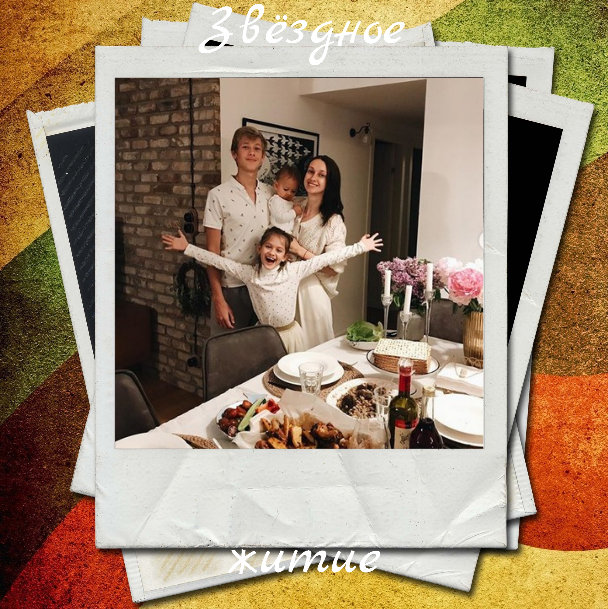 Актриса Анастасия Цветаева и ее дети