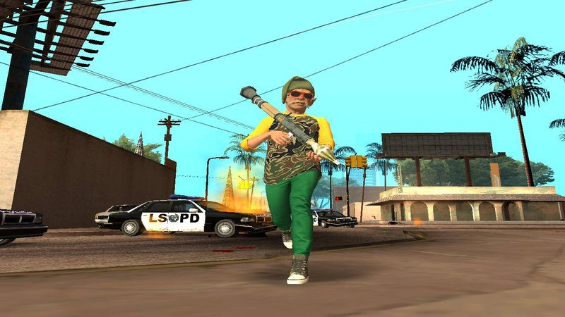 GTA V to San Animation.