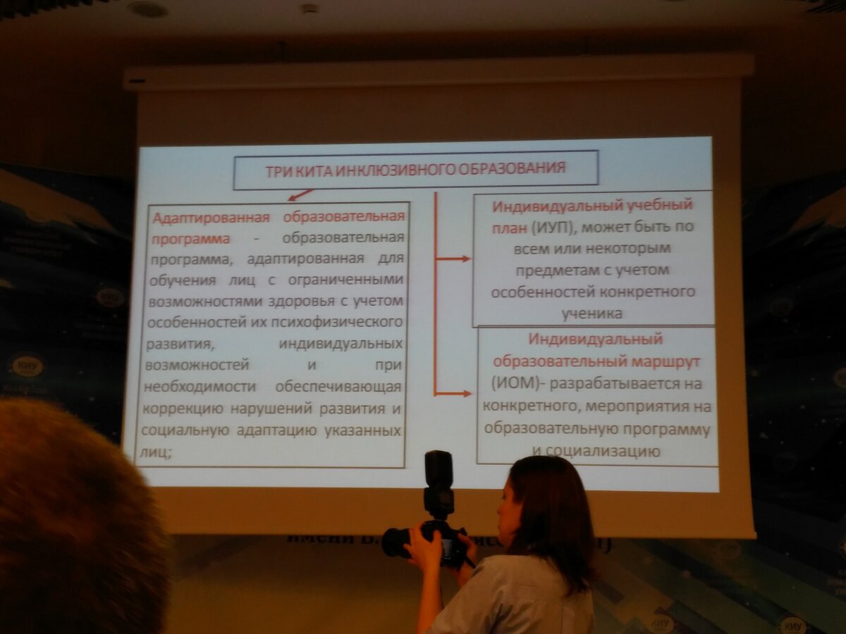 Фото сделано на 9 Международной научно-практической конференции "Преемственная система инклюзивного образования. Фото из личного архива автора