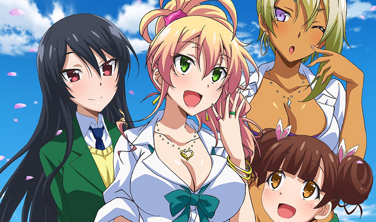 скриншот из аниме "Моя Первая Гяру" 