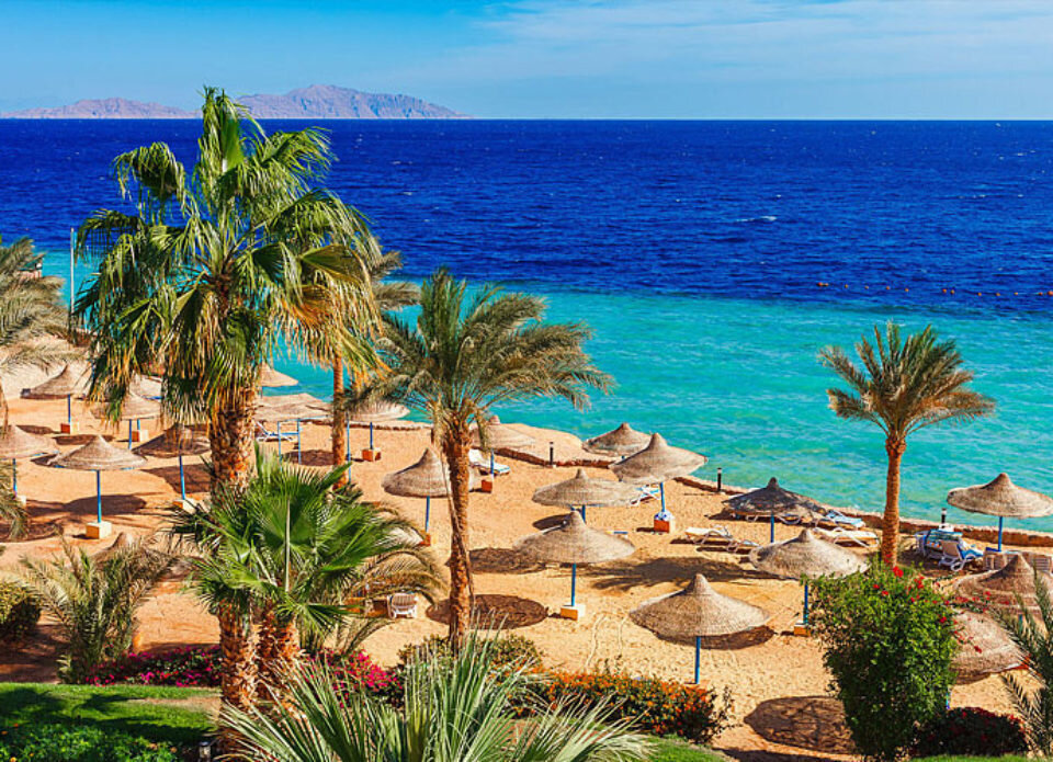 Красивые пляжи Хургады