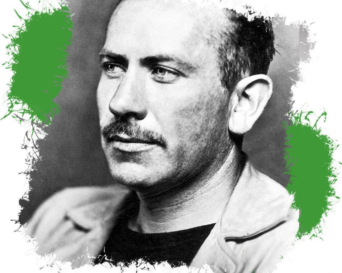 1. Джон Эрнст Стейнбек — американский прозаик мирового уровня, лауреат Нобелевской премии по литературе (1962) 