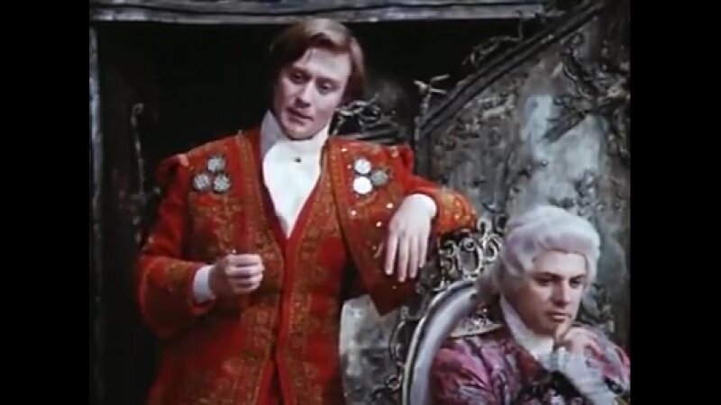 Андрей Миронов в роли Фигаро, снимок рижского спектакля, 1987 год