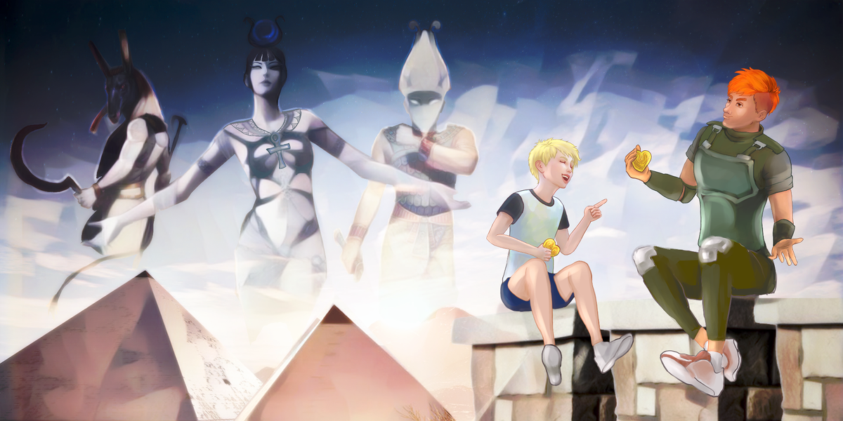 ...Египтяне считают до сих пор, что человек после смерти уходит в другое измерение - туда, на Сириус, - и Ньюк махнул рукой в небо. - Сооружения выстроены так, что их вершины "смотрят" на Сириус. Это одна из неразгаданных тайн пирамид. Ведь у египтян не было обсерваторий, они не могли видеть Двойную звезду. Об этом почему-то знали догоны - дикое племя, потомки которого и сейчас живут южнее, в долине мощной реки Нил.