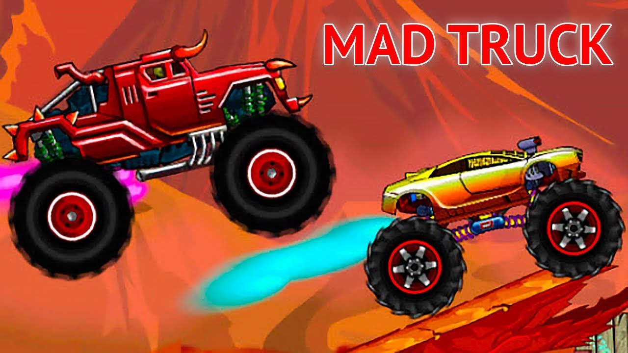 Машинки Mad Truck Challenge Гонки Помпеи и Немезида Игра про Безумный  Грузовик Челлендж