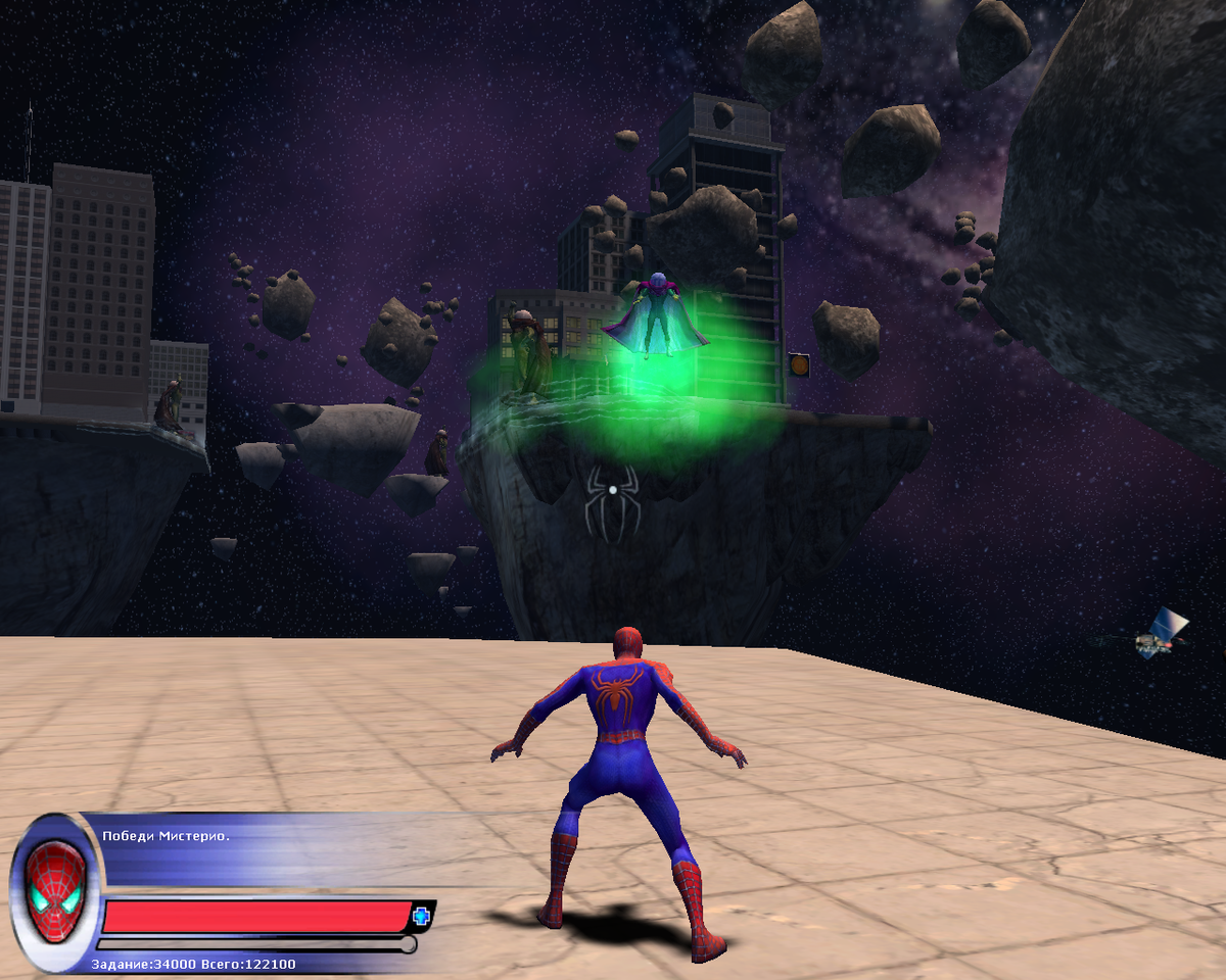Скриншот из игры Spider-Man 2 The Game 2004