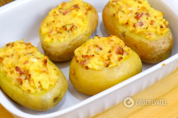 Фаршированная картошка