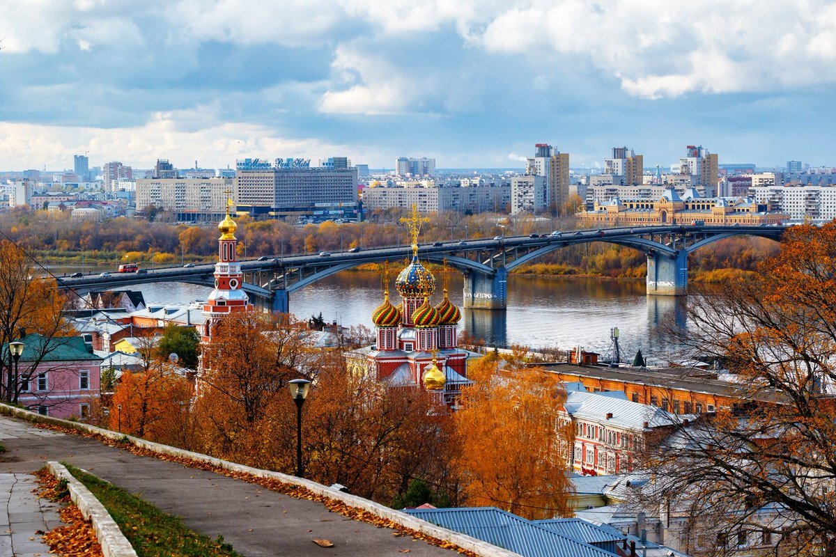 Нижний новгород в октябре фото
