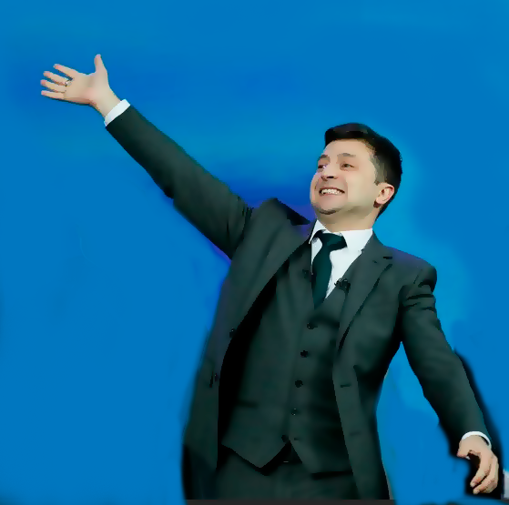 Президент Зеленский на дебатах (Яндекс Картинки)