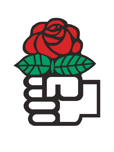 Эмблема Социнтерна (и символ визита генсека ООН)