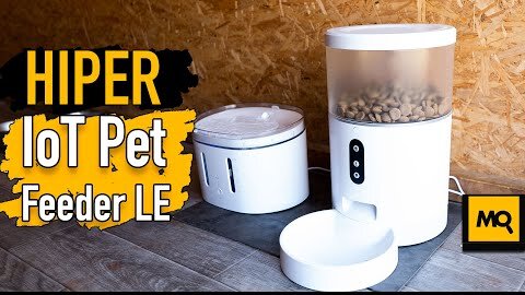 HIPER IoT Pet Feeder LE обзор. Умная автоматическая кормушка для кошек и собак