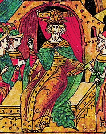 Старинная европейская разрисовка хана Тохтамыша.