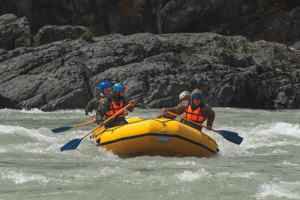 рафтинг в Горном Алтае