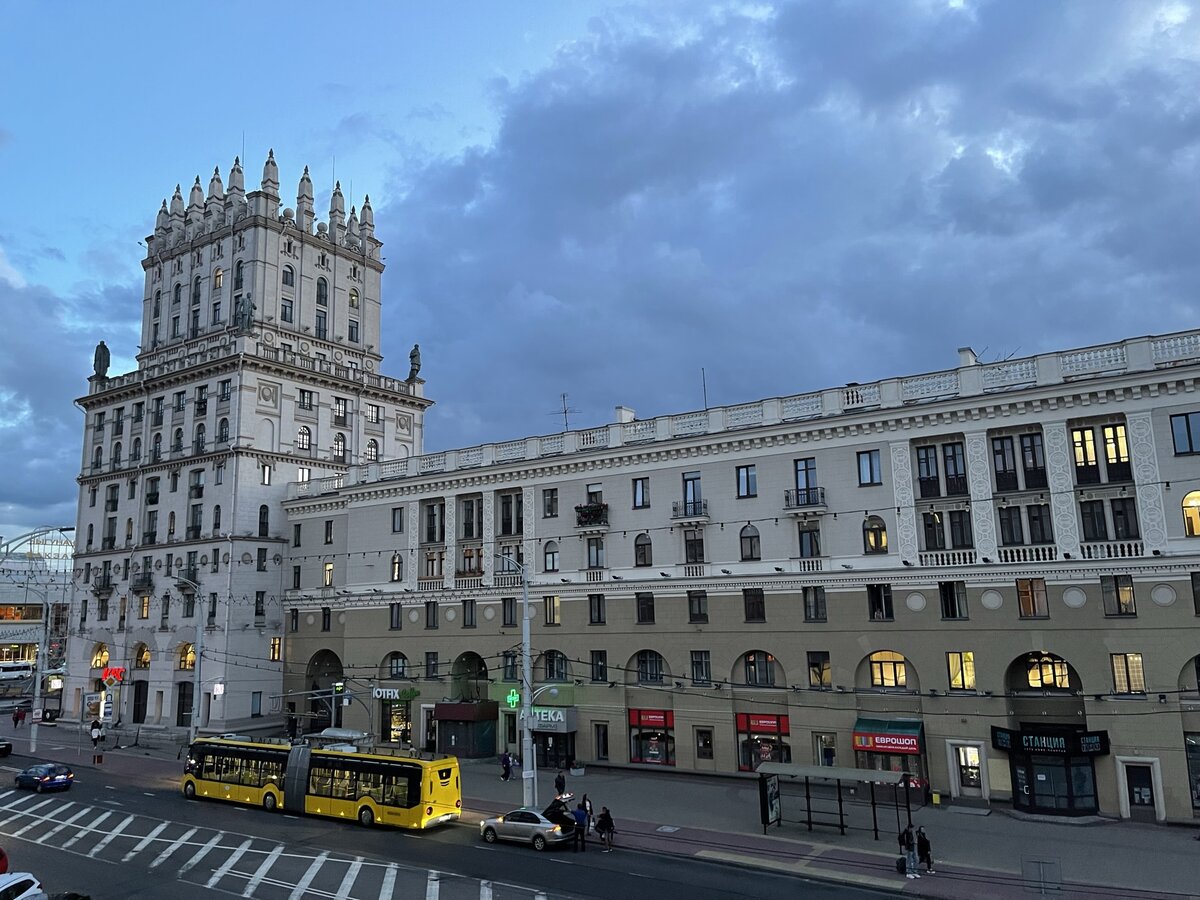 Вид из квартиры в Минске