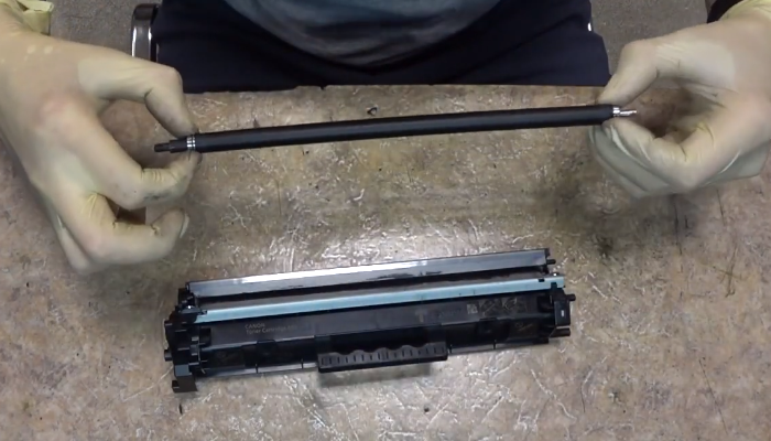 Фото 31. "Шуба" тонера