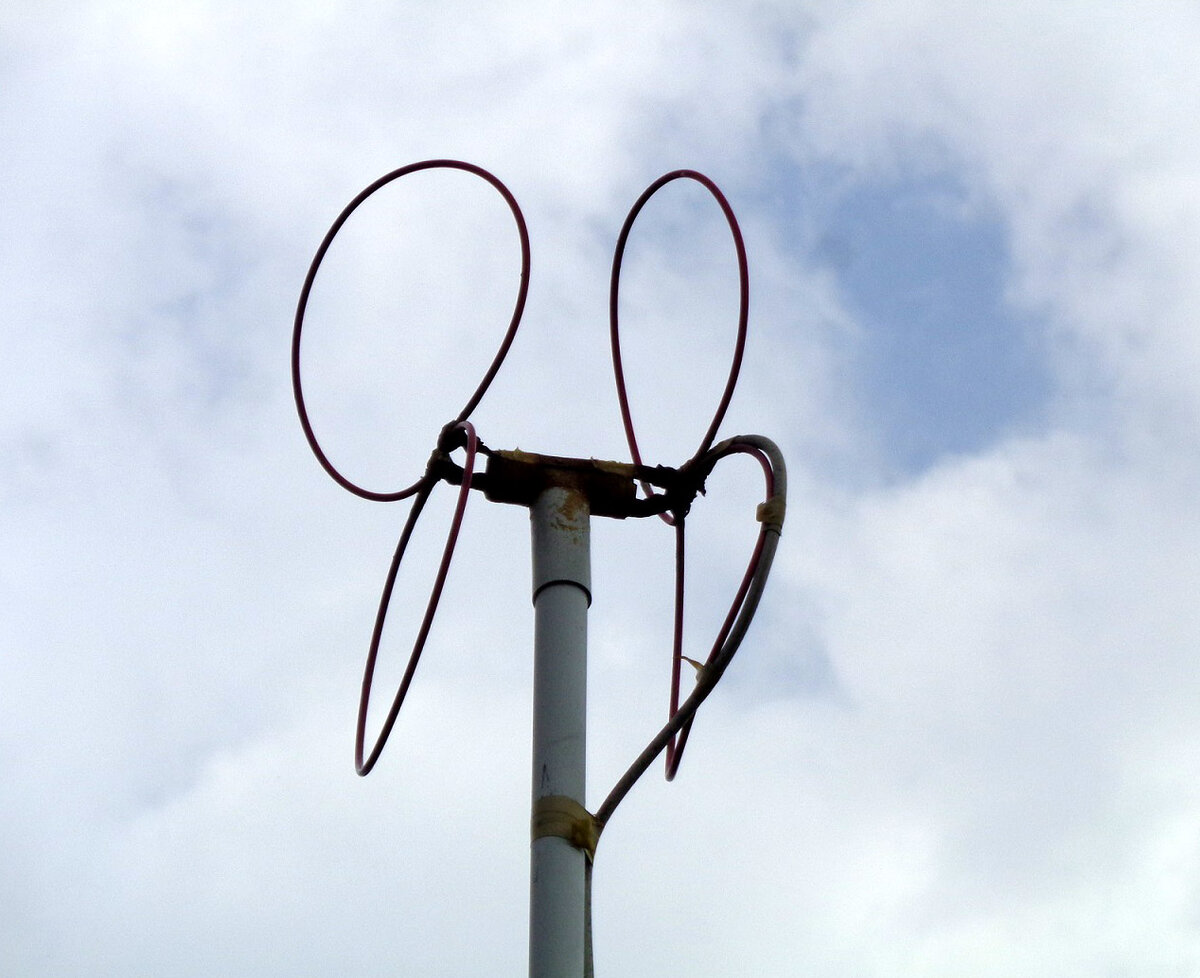 Фото 2. Вновь восстановленная антенна.