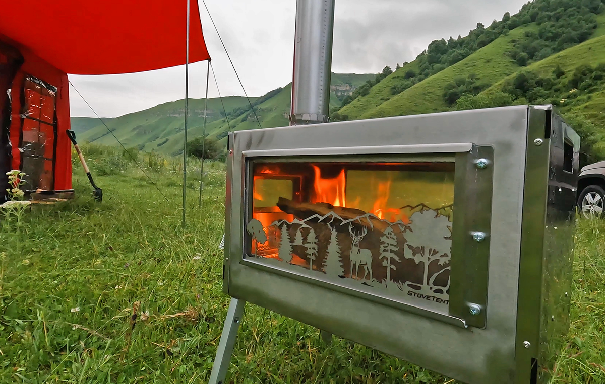 Камин Большой для палатки от компании StoveTent