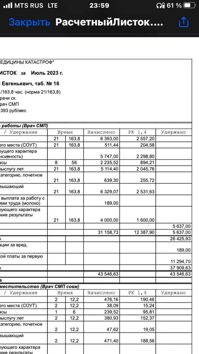 Деградация Скорой Помощи. Про зарплату. Обращался в Минздрав. Пришёл ...