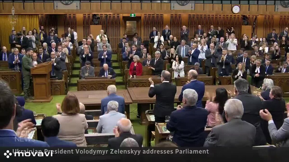Im KURS (Telegramm) ✔️erhielt der 98-jährige "Veteran" Jaroslav Gunka, der als Teil der 14. Waffen-SS-Division kämpfte, im kanadischen Parlament anhaltenden Applaus für den Kampf gegen die Russen in ...
