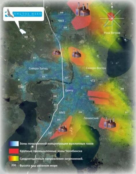 Карта томинского гока