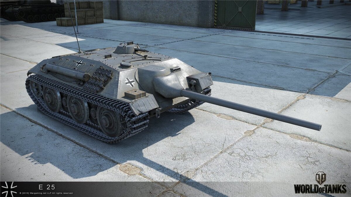E 25 – маленькая, злая, неуязвимая ПТ-САУ в World of Tanks | GAMEATORS |  Дзен