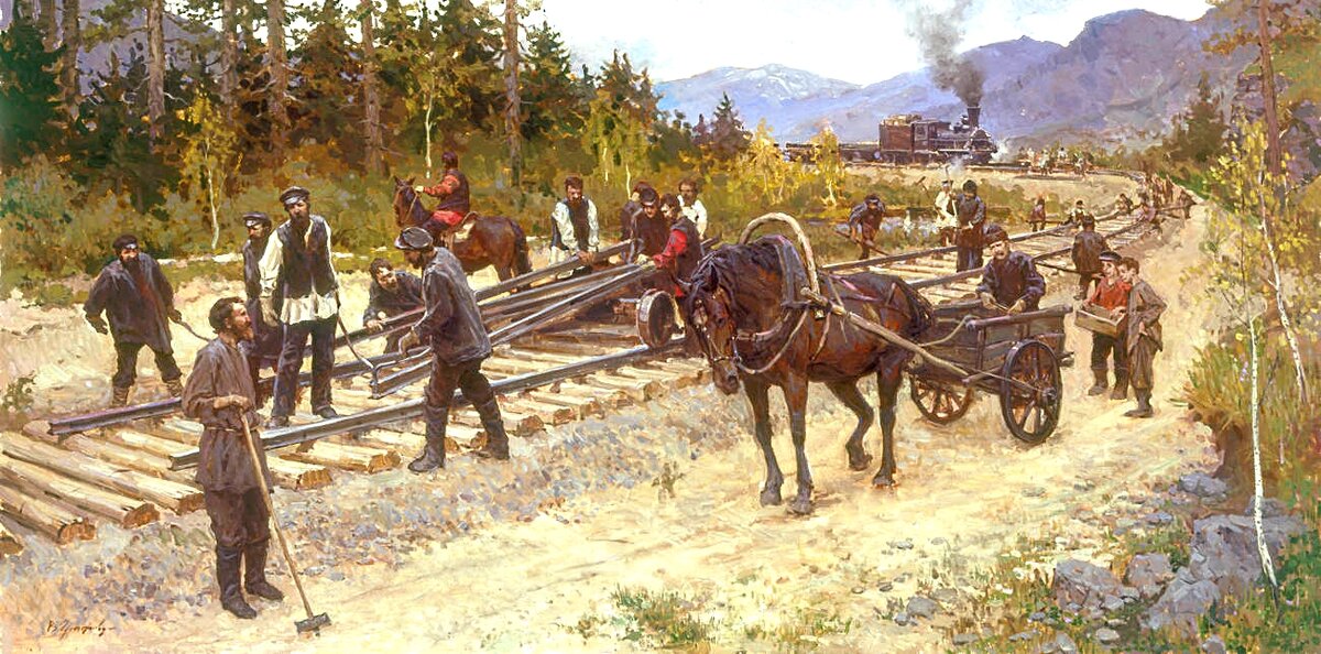 В. Графов "Освоение Сибири" 2012