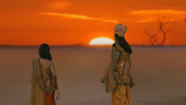 Кадр из сериала "Махабхарата"-2013