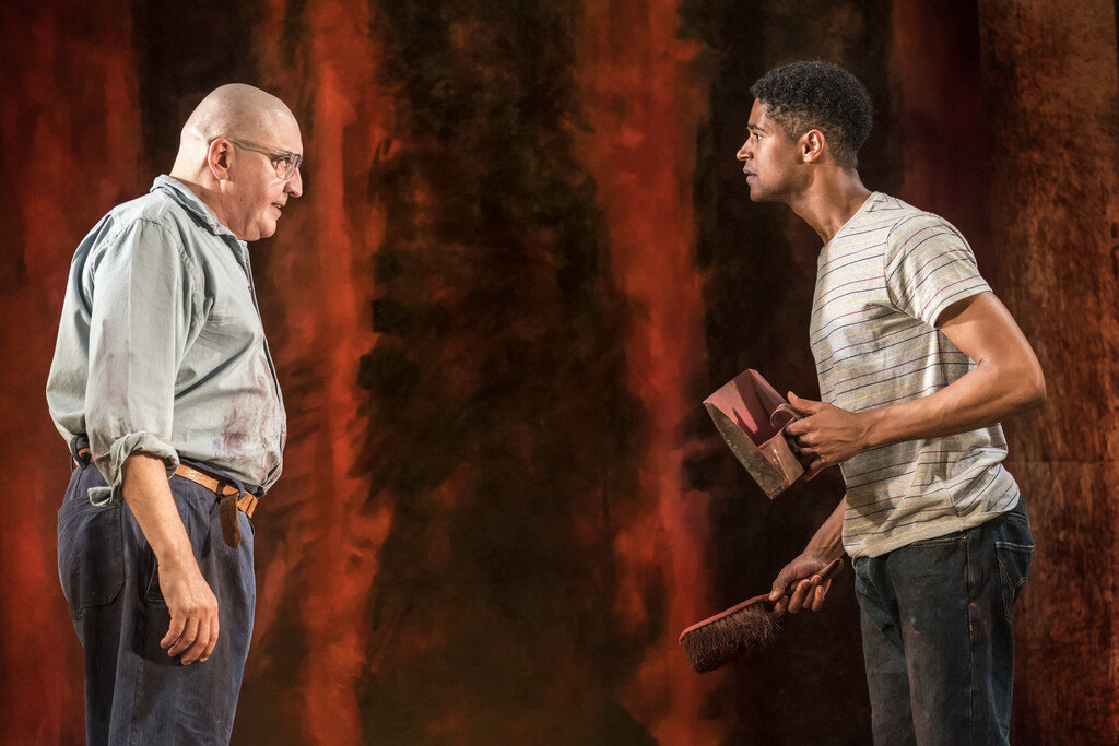 Альфред Инок и Альфред Молина,  Постановка Michael Grandage Company на сцене Wyndham's Theatre, 2018 (c) 