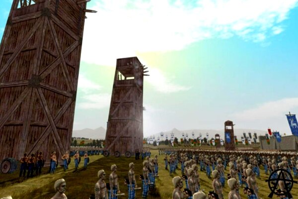 Британия штурмует Римский город