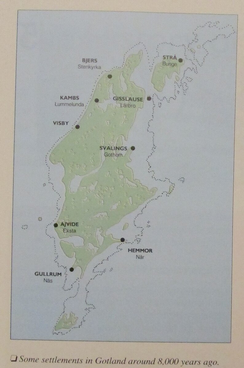 Map of Gotland (Island in Sweden) Welt-Atlas.de