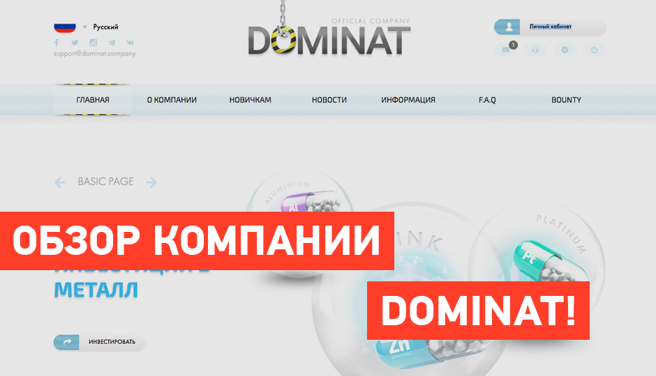 Название: Dominat.campany